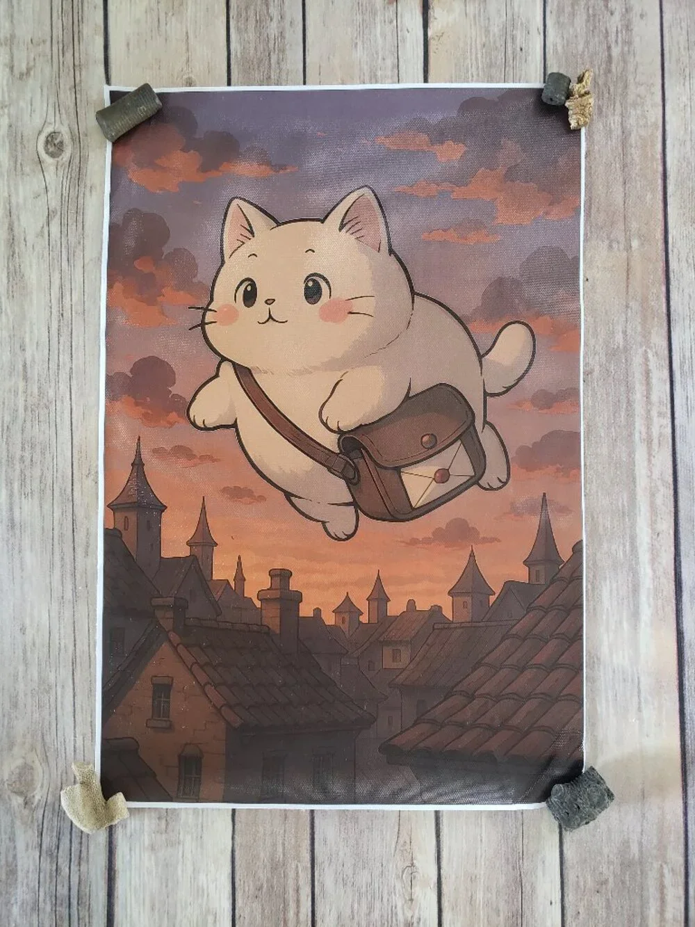Set of 3 Studio Ghibli Inspired Posters